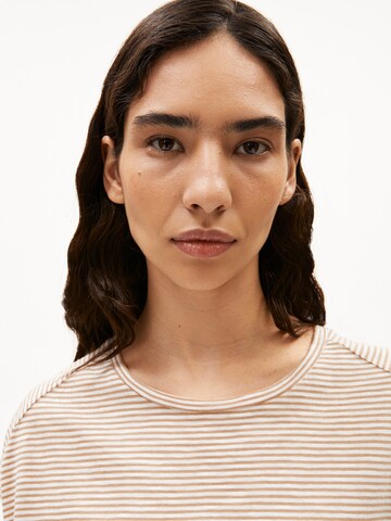 ARMEDANGELS Shirt 'Oneliaa' in Beige: front