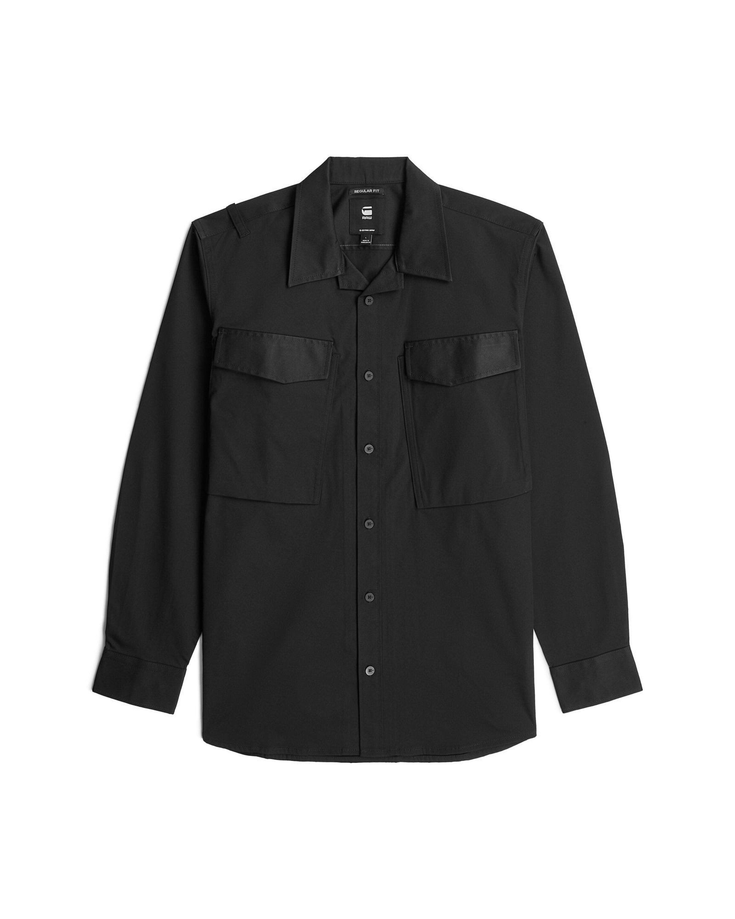 G-STAR Button Up Shirt in Black, Item view