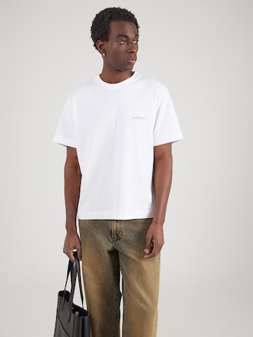 JACK & JONES Tričko 'JWHUNION' - Biela: predná strana