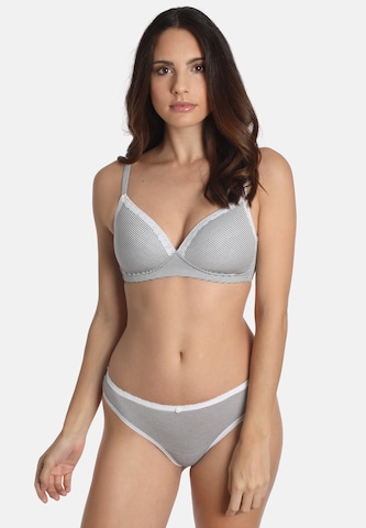 sassa Thong 'STRIPE RANGE' in White