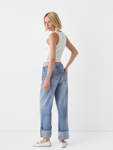 Tapered Jeans di Bershka in blu