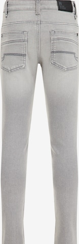 Skinny Jeans di WE Fashion in grigio