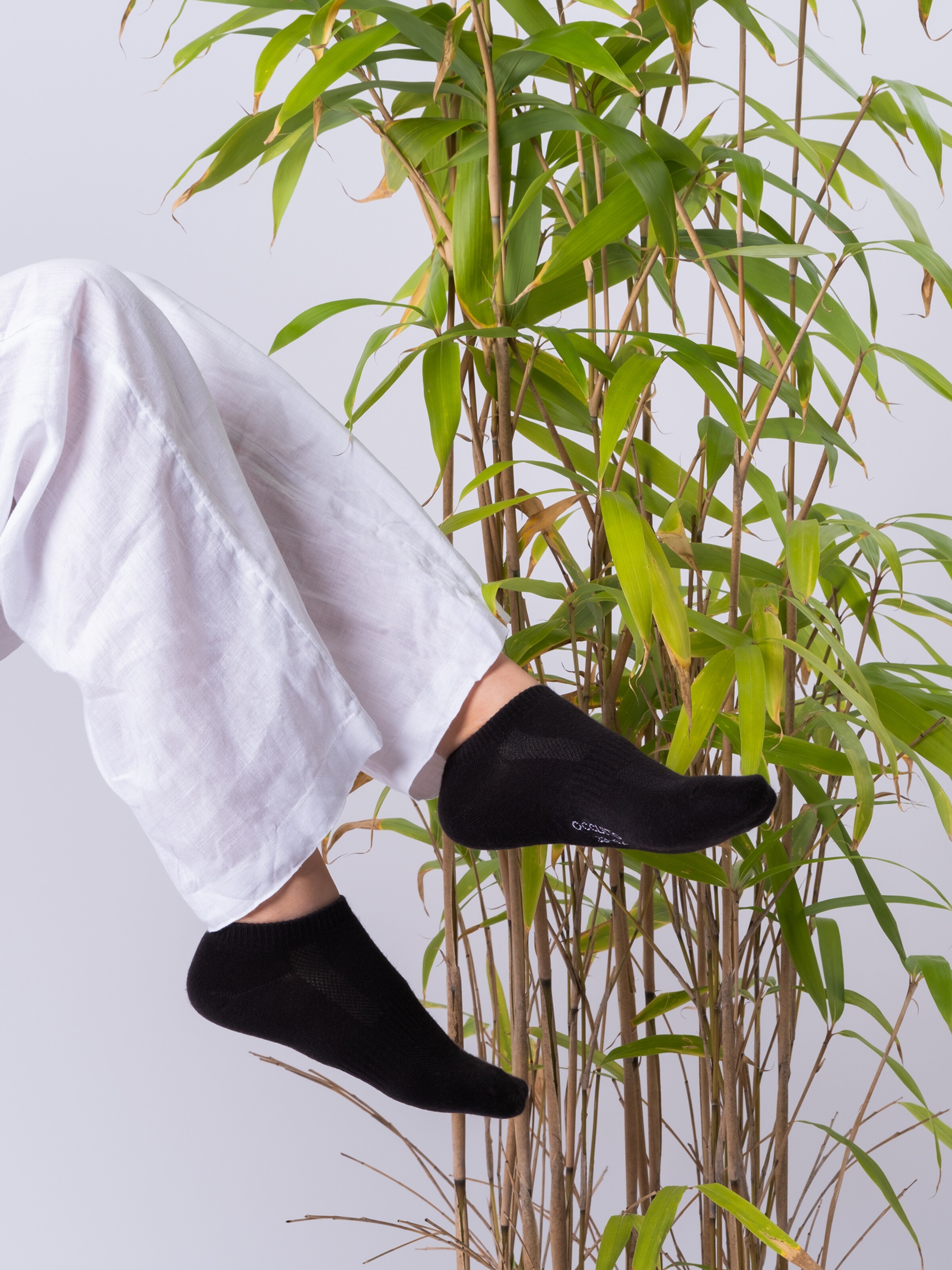 Calzino invisibile 'Sunny' di Occulto in nero