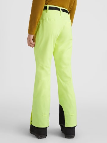 Slimfit Pantaloni outdoor 'Star' de la O'NEILL pe galben