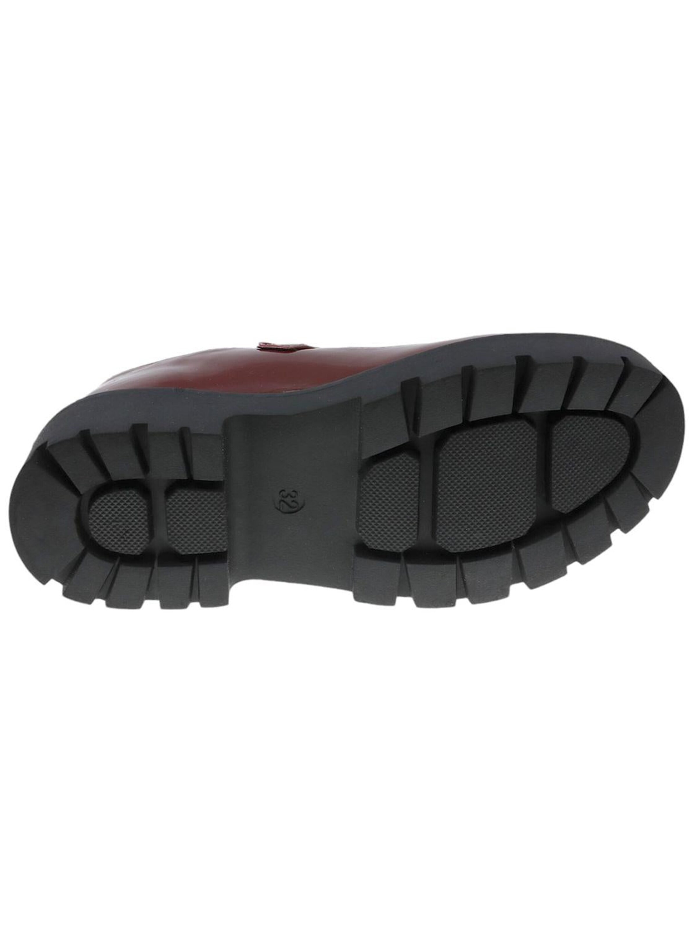 Scarpa bassa di Beppi in rosso