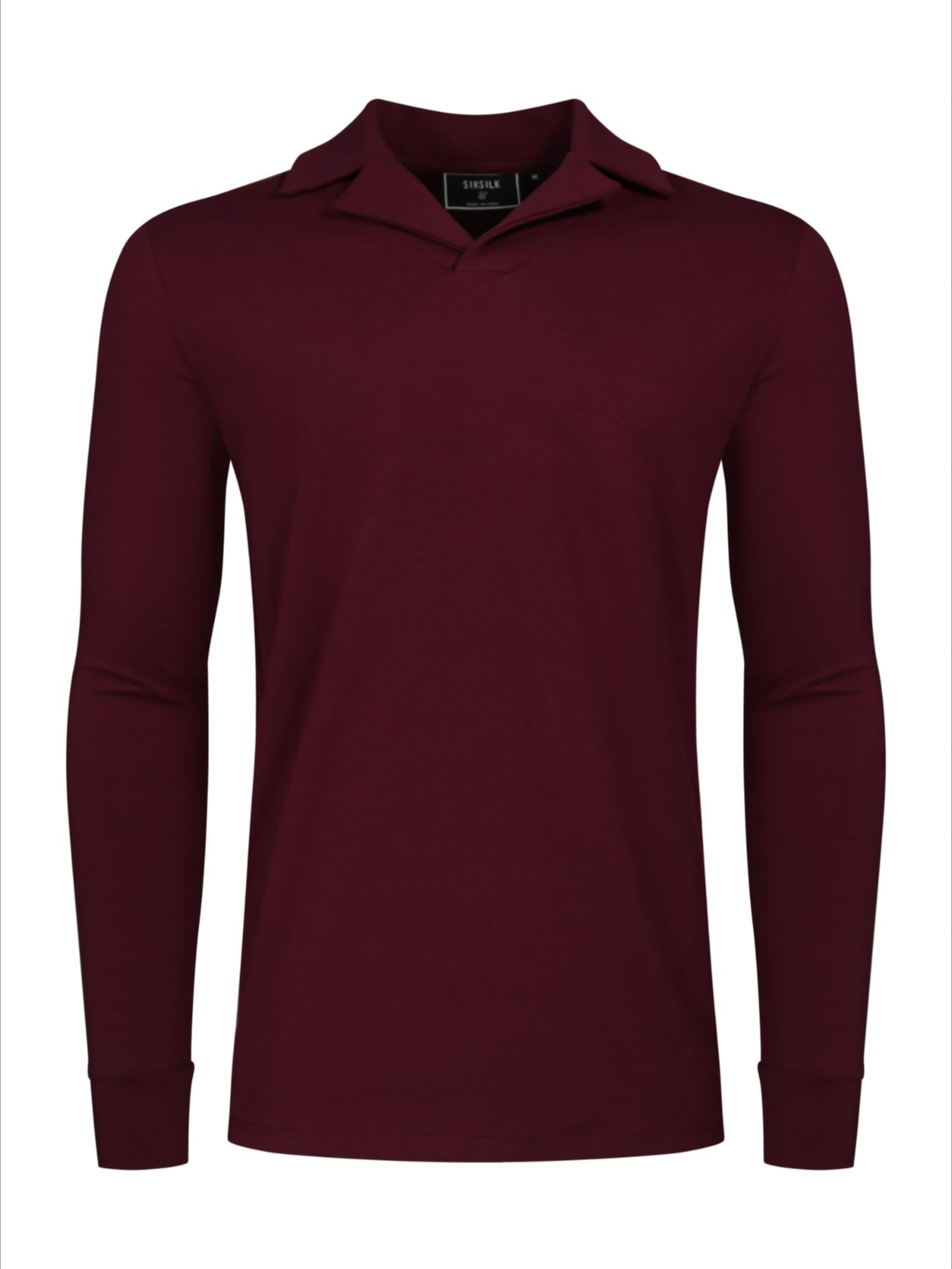 SikSilk Shirt in Burgundy, Item view