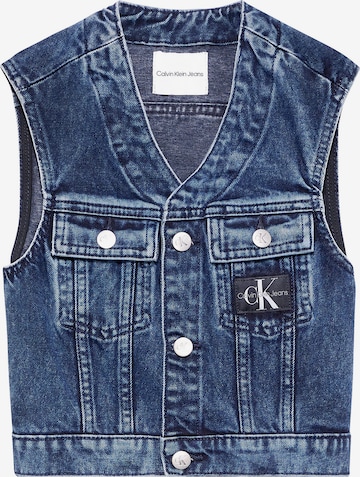 Calvin Klein Jeans Vest in Blue: front