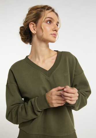 DreiMaster Vintage Sweatshirt in Grün