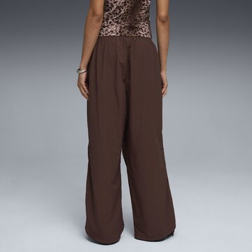 PUMA Regular Sportbroek in Bruin