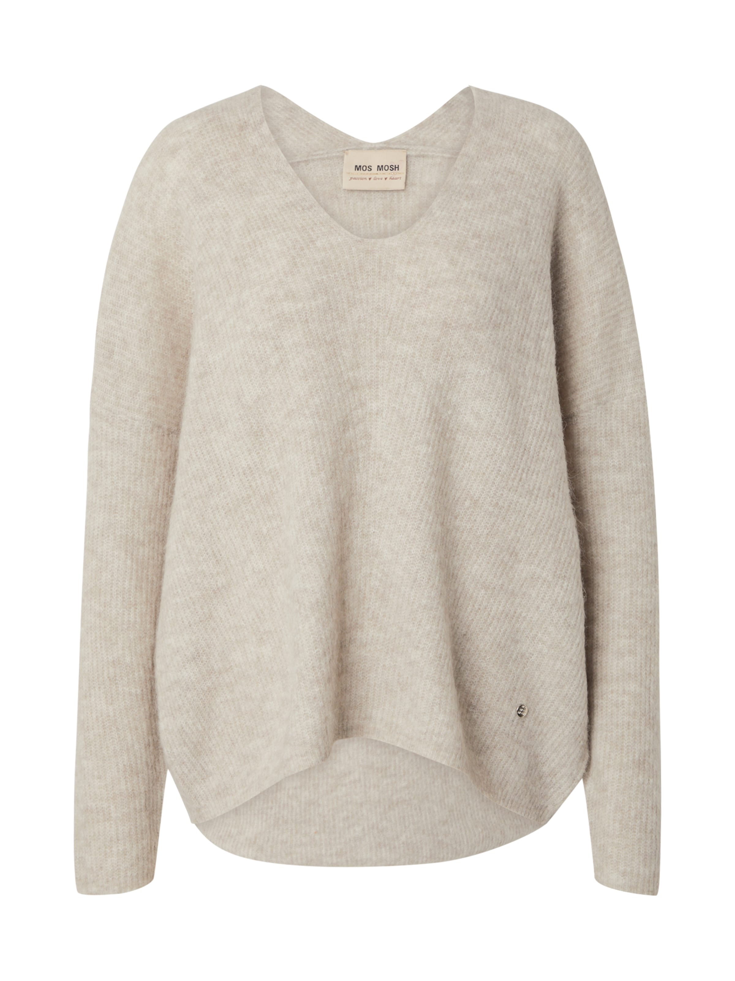 MOS MOSH Svetr – šedá: přední strana