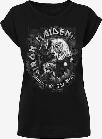 F4NT4STIC T-Shirt 'Iron Maiden NOTB Jumbo' in Schwarz: predná strana