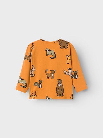 NAME IT Shirt 'OMIN' in Gelb