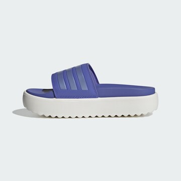 ADIDAS SPORTSWEAR Strand-/badsko 'Adilette' i blå