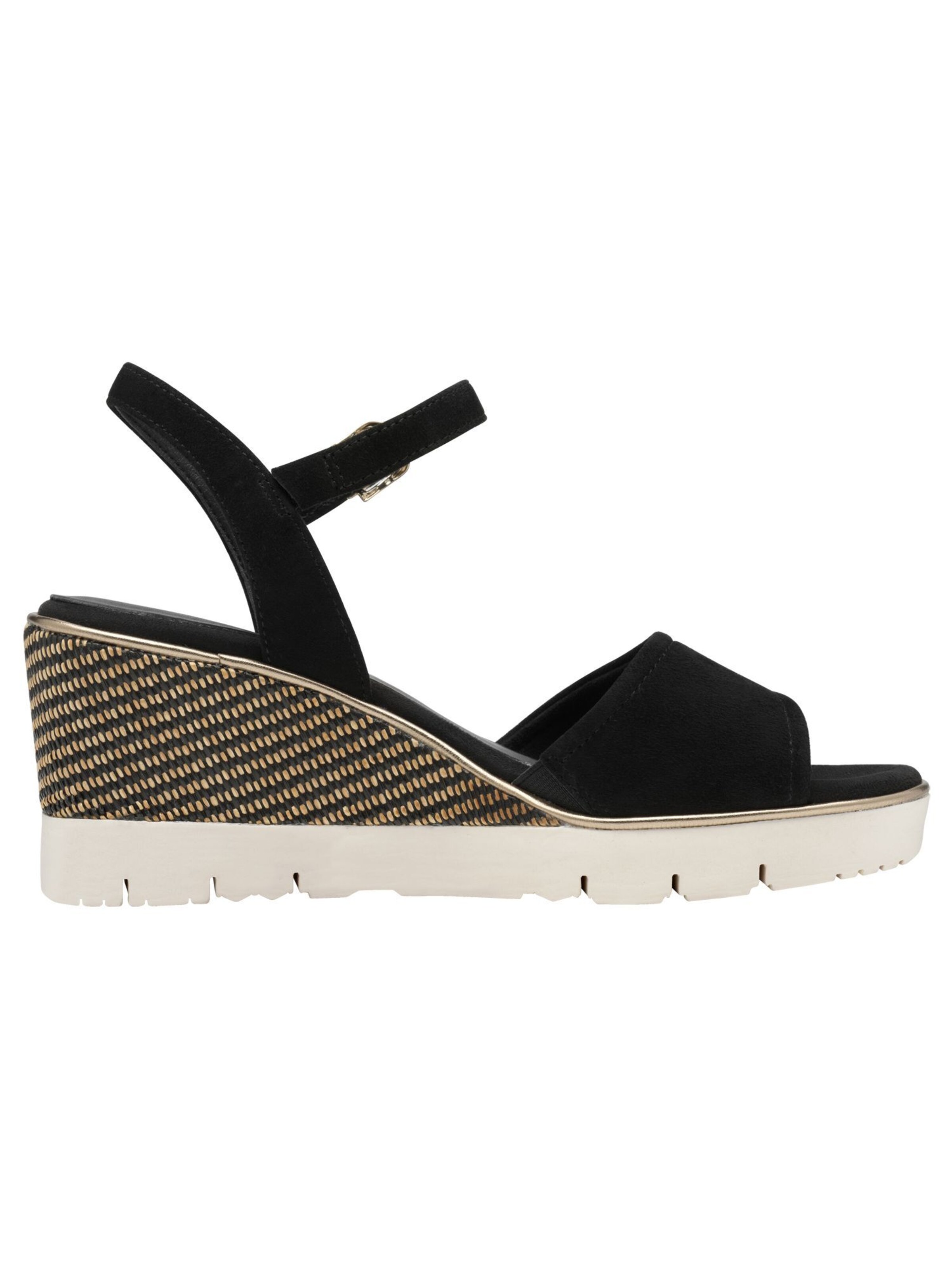 Tamaris Sandaal in Zwart