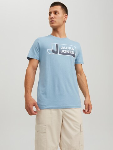 JACK & JONES - Camiseta 'Logan' en azul: frente