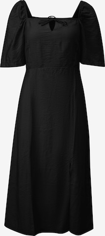 QS Kleid in Schwarz: Vorderseite