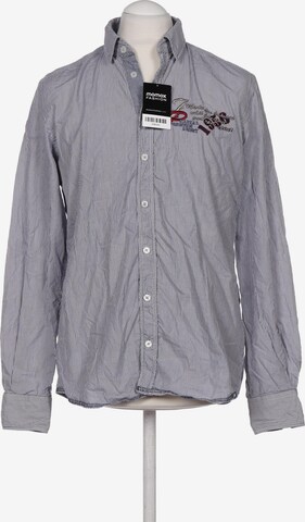 JUPITER Button Up Shirt in L in Grey: front