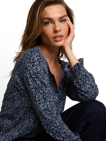 TOM TAILOR Bluse in Blau