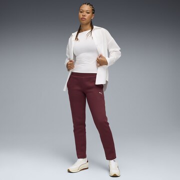 PUMA Regular Sportbroek 'Evostripe' in Rood