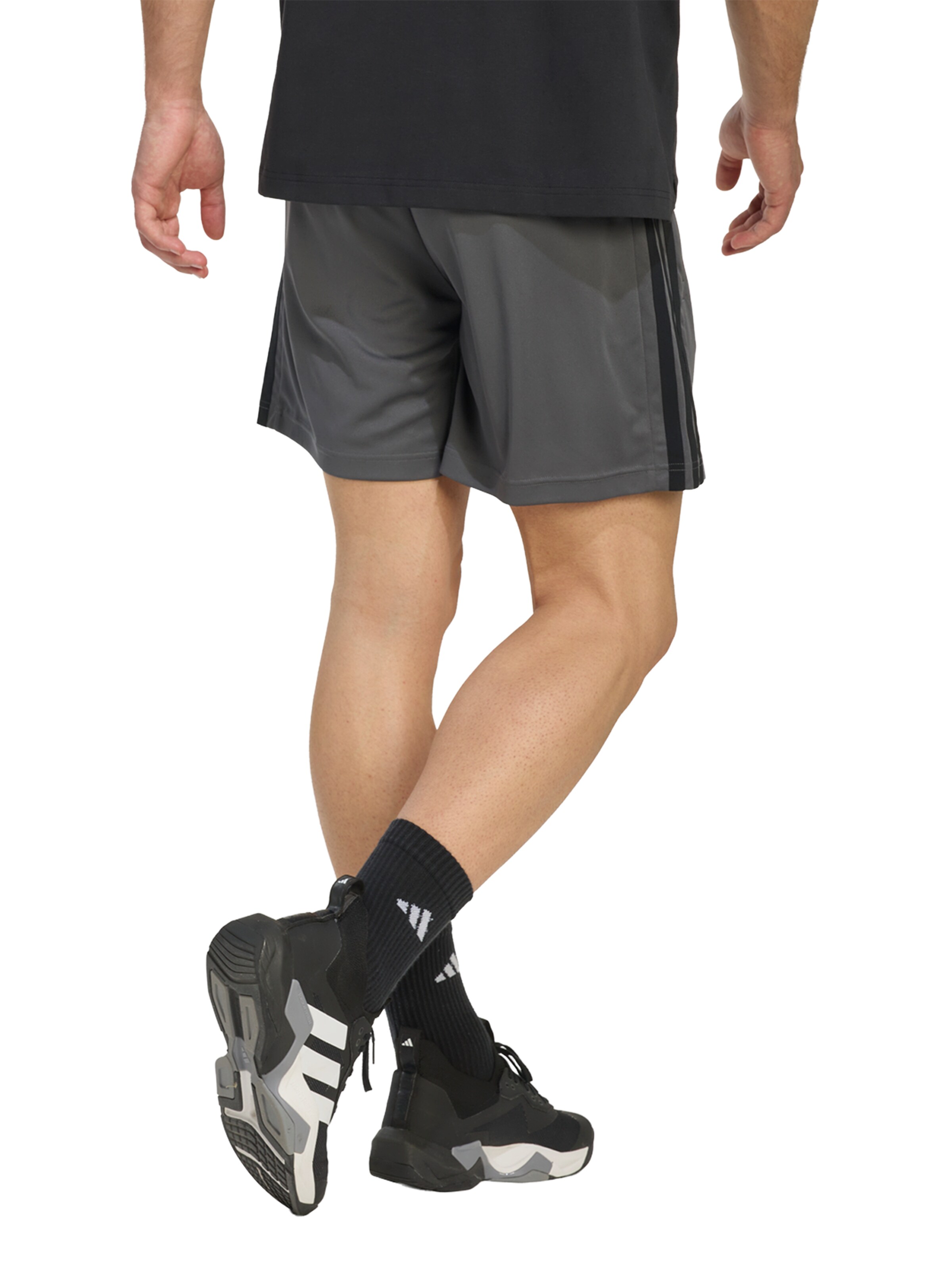 ADIDAS PERFORMANCE Regularen Športne hlače 'WE BAS 3SPQ' | siva barva