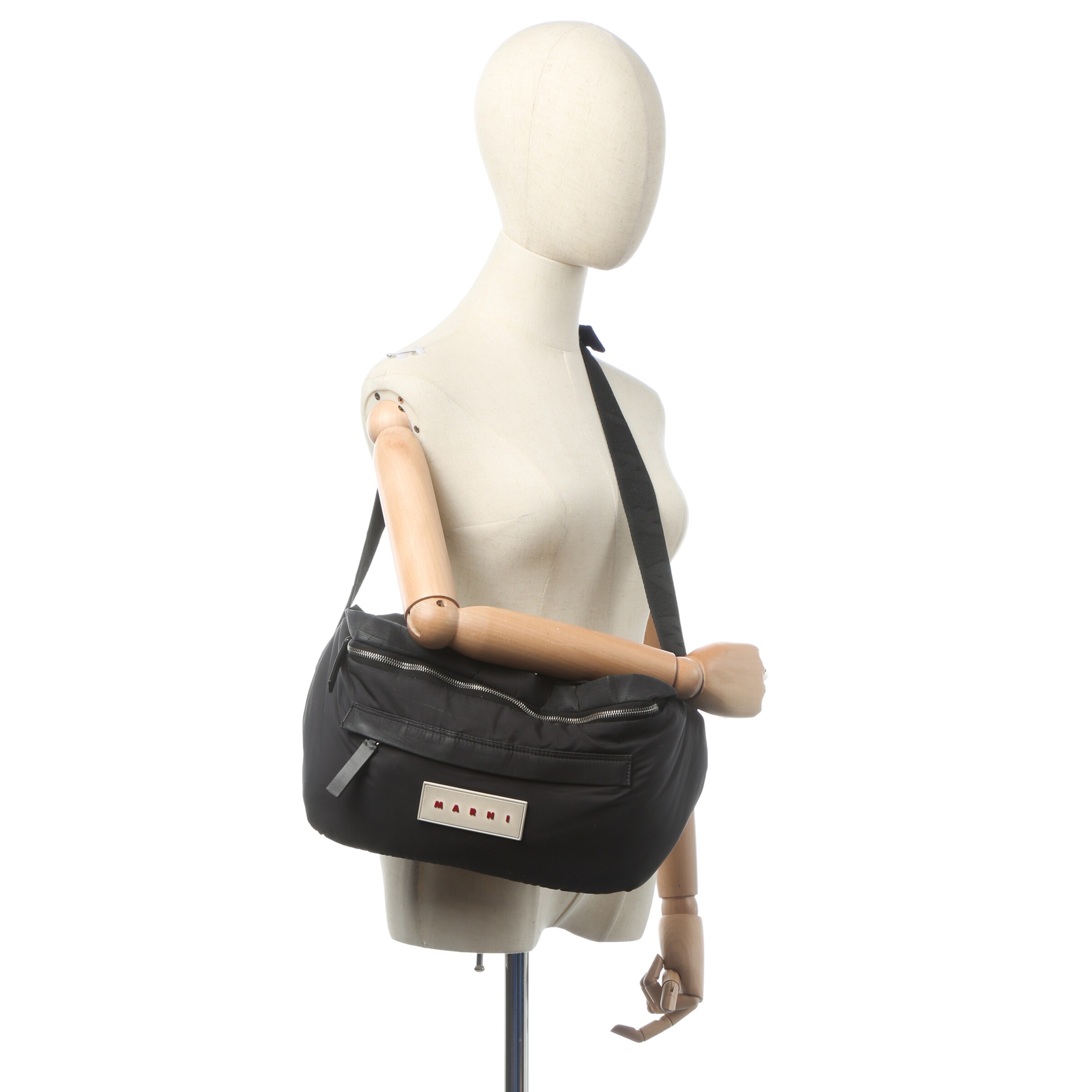 Marni Ledertasche One Size in Schwarz