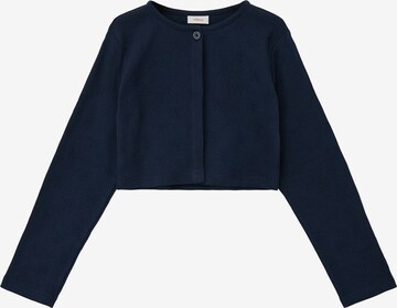 s.Oliver Knit Cardigan in Blue: front