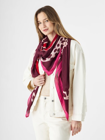 CODELLO Shawl in Pink: front
