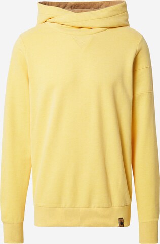 Sweat-shirt Fli Papigu en jaune : devant