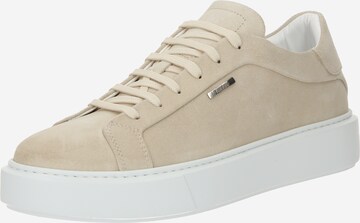 Baskets basses ANTONY MORATO en beige : devant