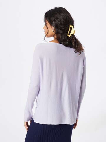 Pull-over 120% Lino en violet