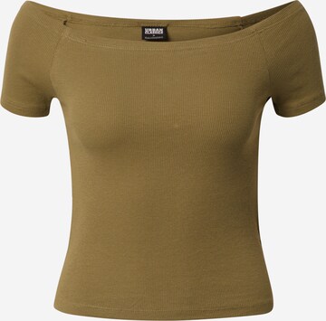 Urban Classics - Camiseta en verde: frente