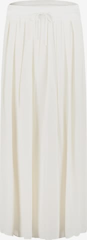 Cartoon Skirt in White: front