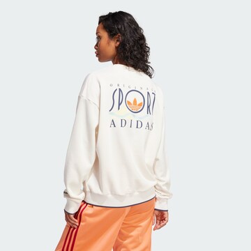 ADIDAS ORIGINALS Свитшот в Белый: спереди