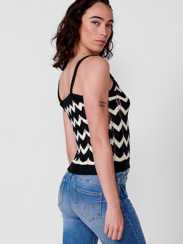 Tops en tricot KOROSHI en noir