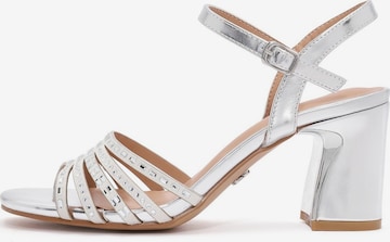 Derimod Sandal in Silver: front