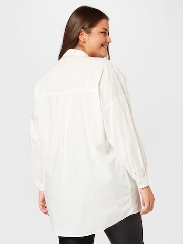 Vero Moda Curve Блуза 'BINA' в бяло
