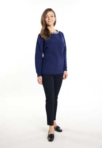 Pull-over 'Sivene' Usha en bleu