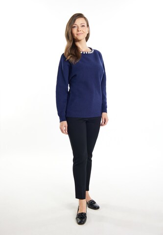 Usha Sweater 'Sivene' in Blue