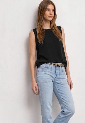 STREET ONE Bluse in Schwarz: Vorderseite