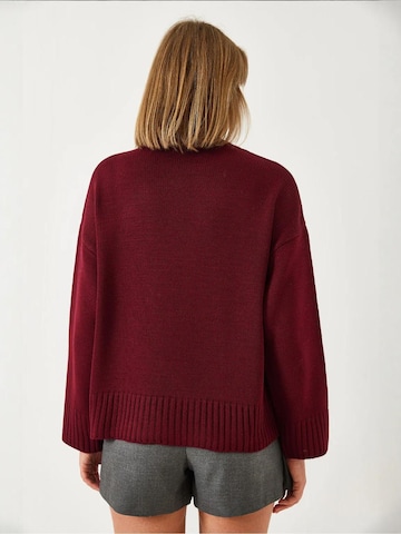 Pull-over 'Pullover' Bianco Lucci en rouge