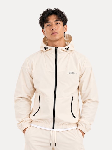 Veste mi-saison ' Lorenzo ' Smilodox en beige : devant