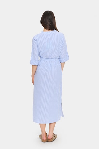 SAINT TROPEZ Blousejurk 'Hadda' in Blauw