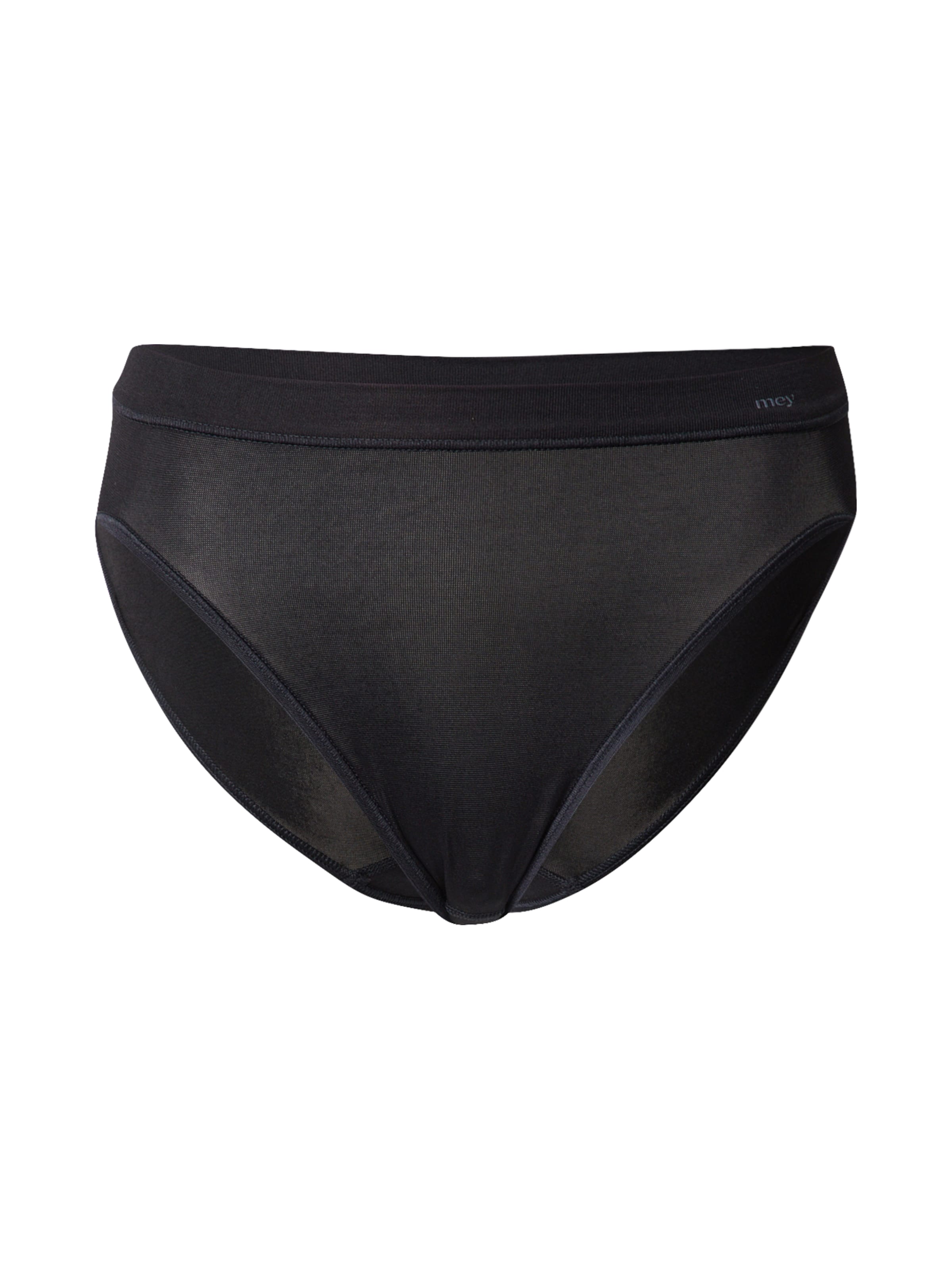 Mey Slip 'Emotion' in Schwarz: Vorderseite