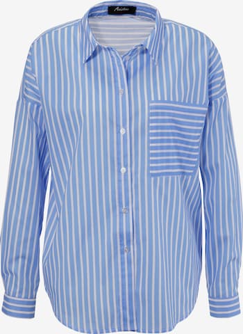 Aniston CASUAL Bluse in Blau: Vorderseite