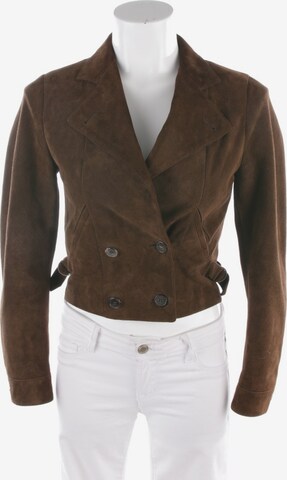 Saint Laurent Jacket & Coat in S in Brown: front