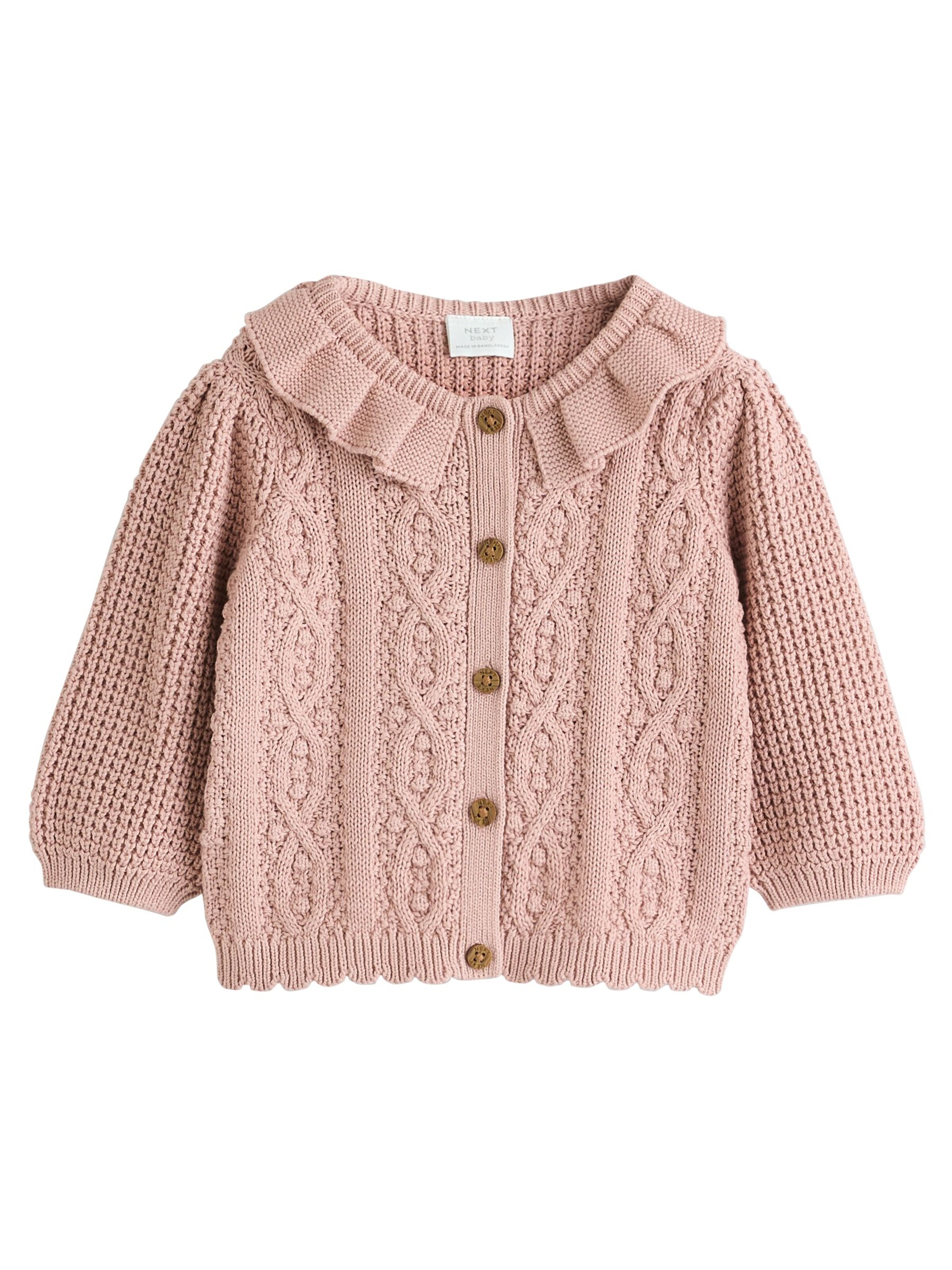 Next Kardigan – pink: přední strana