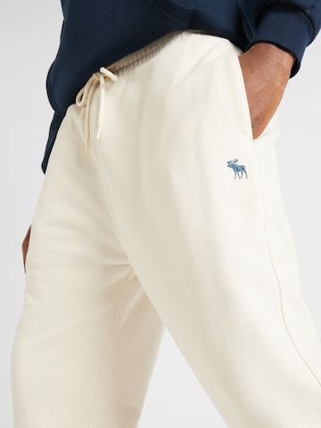 Abercrombie & Fitch Tapered Broek in Beige