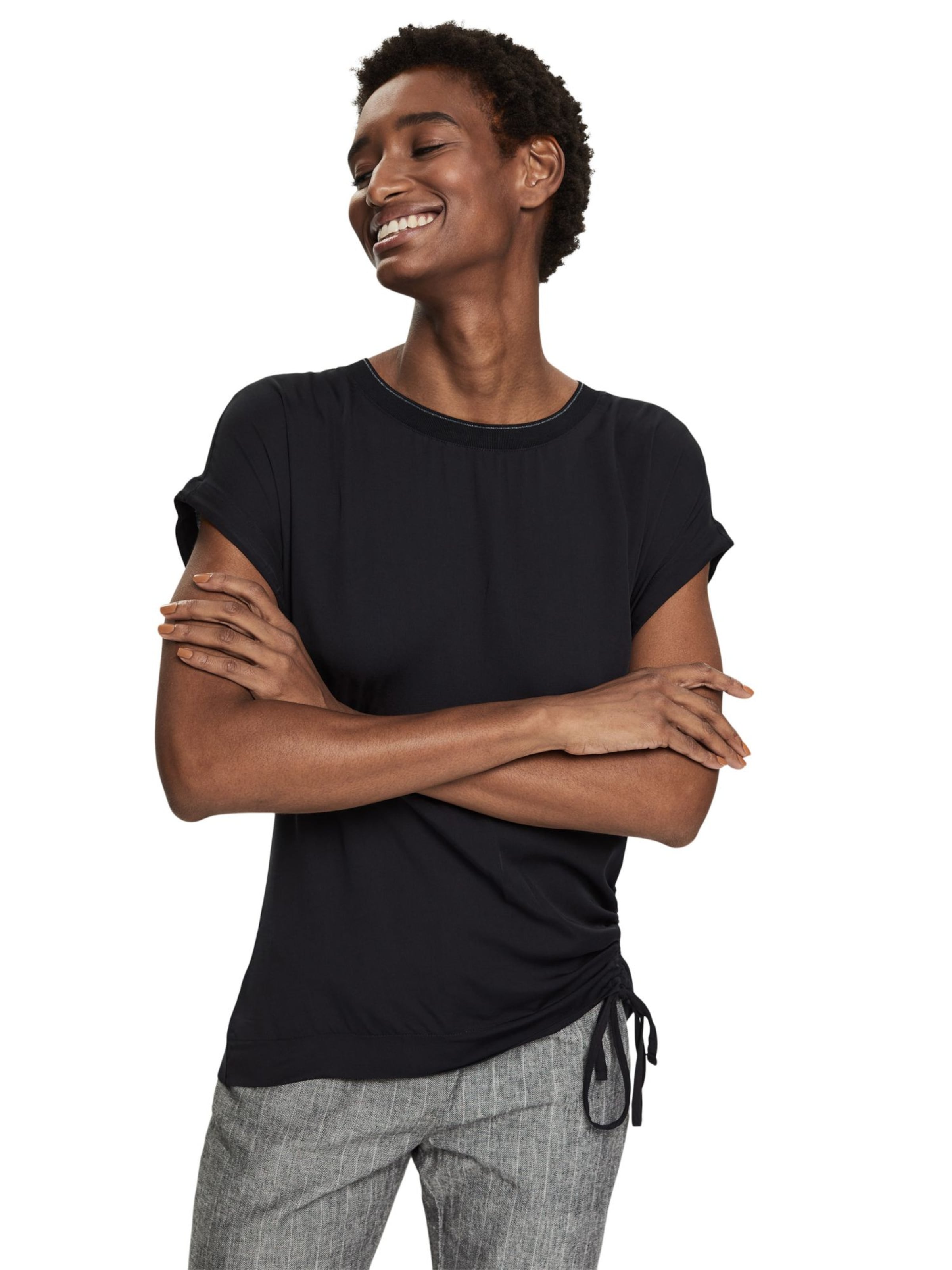 Frauen Shirts & Tops Esprit Collection Shirt in Schwarz - BN49411 Frauen Shirts & Tops Esprit Collection Shirt in Schwarz - BN49411