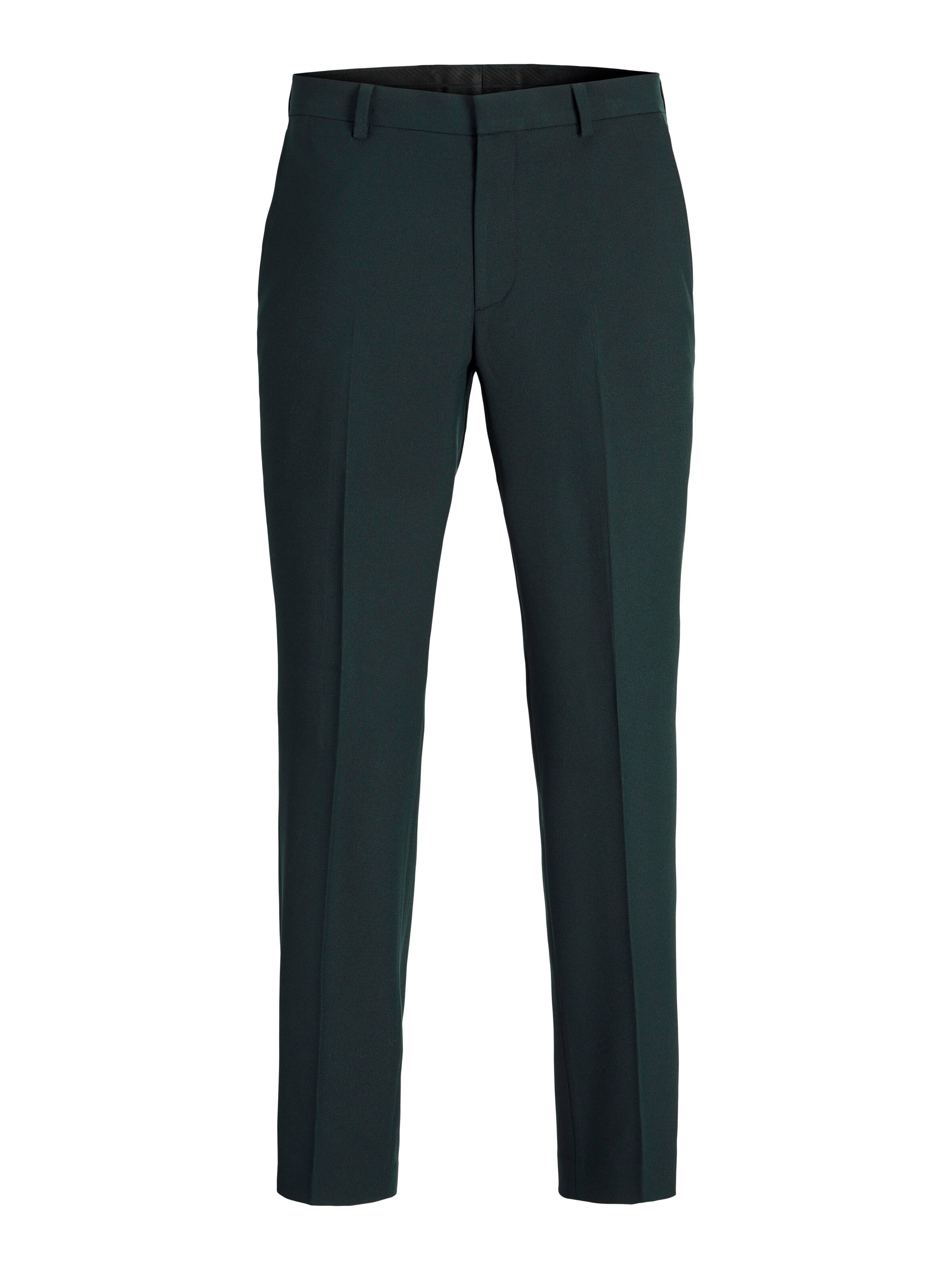 JACK & JONES Bukser med lægfolder 'JPRBUshwick Mathew' i grøn: forside