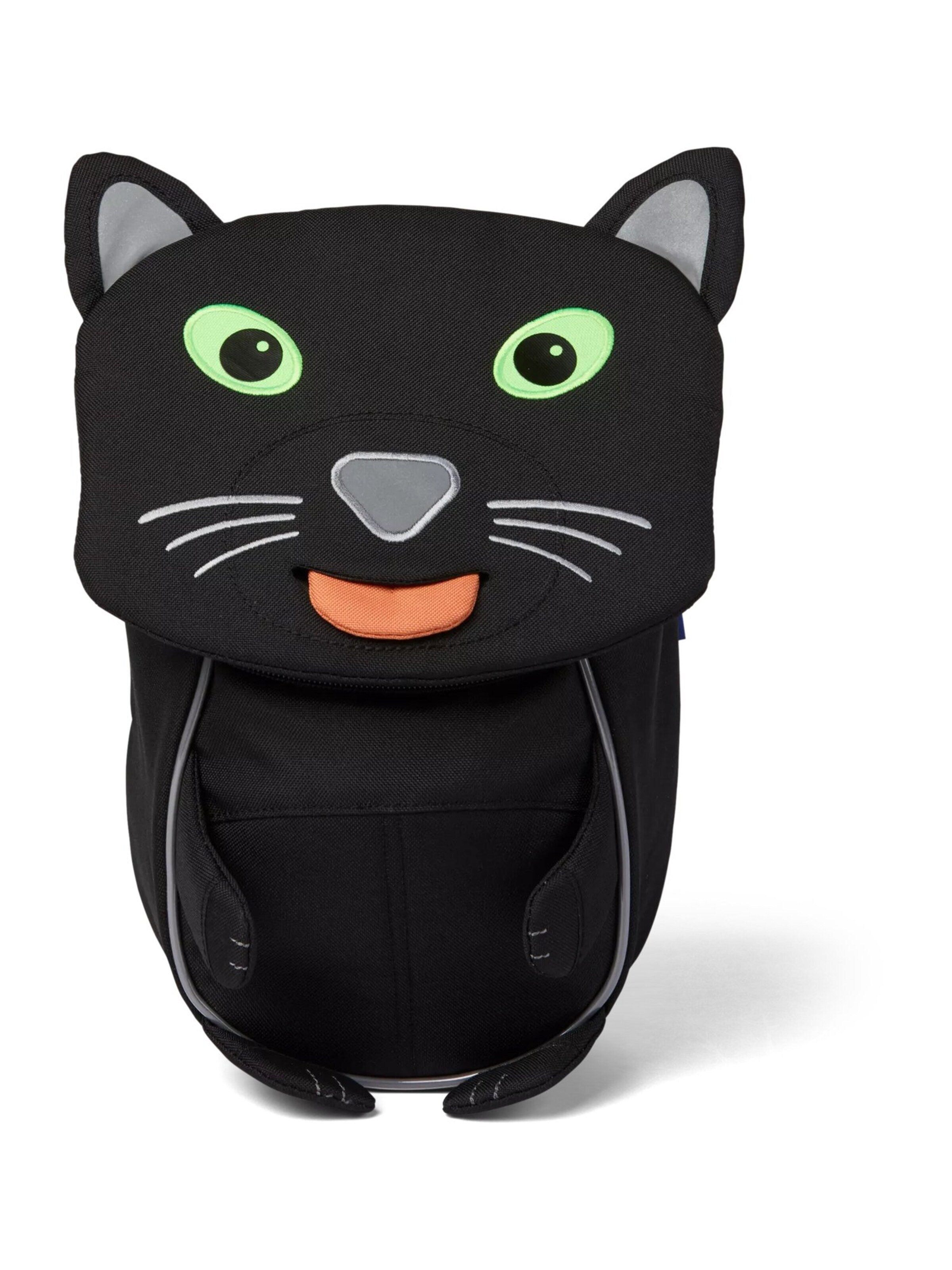 Affenzahn Backpack 'Kleiner Freund Panther' in Black: front